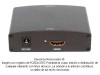 Convertidor HDMI a VGA + Audio R/L